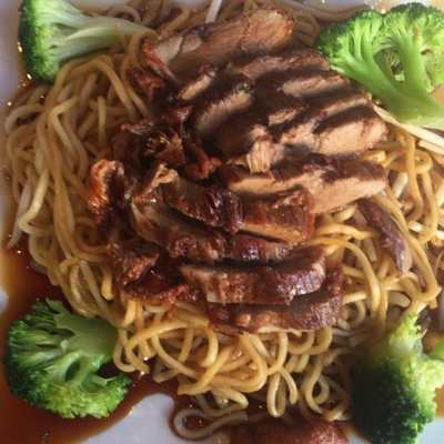 Roast duck with sweet soy sauce