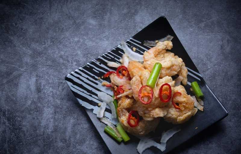 Salt & Pepper Squid Chinese Dish