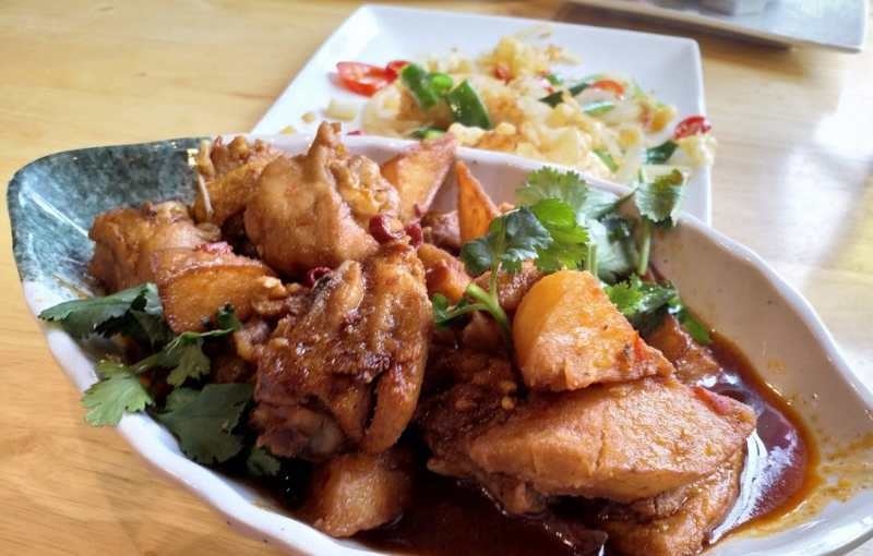 chinese dish served at 92 Noodle Bar Chinese restaurant Ipswich